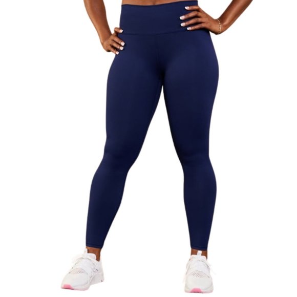 Fabletics Pants - Fabletics 7/8 Leggings Blue Small Boost PowerHold® High-Waisted 7/8 Legging NWT